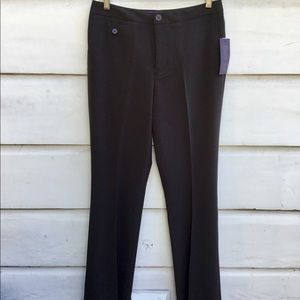 New NYDJ minitab brown boot leg trouser pants 2